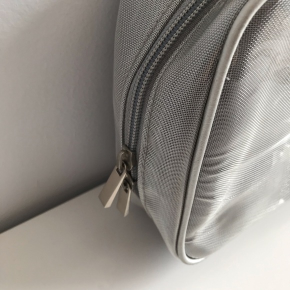 Marks & Spencer Space Silver Easy Clean Make Up Bag 90’s Y2K Vintage - Picture 14 of 15